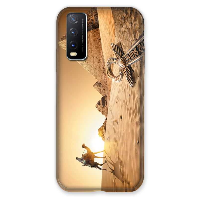 Coque Pour Vivo Y20S Egypte Chameau