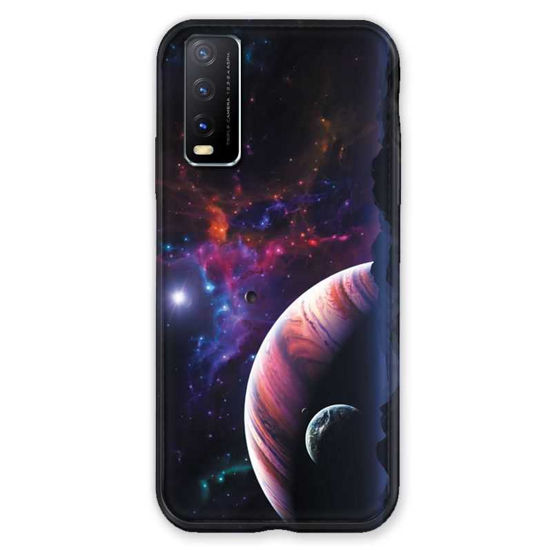 Coque Pour Vivo Y20S Planete Rouge