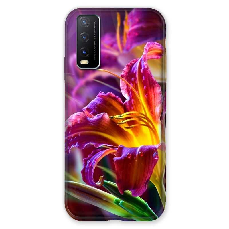 Coque Pour Vivo Y20S Fleur Lys Color