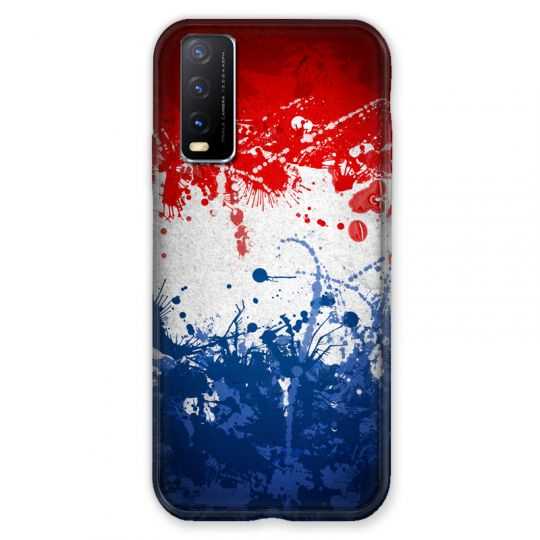 Coque Pour Vivo Y20S France Eclaboussure