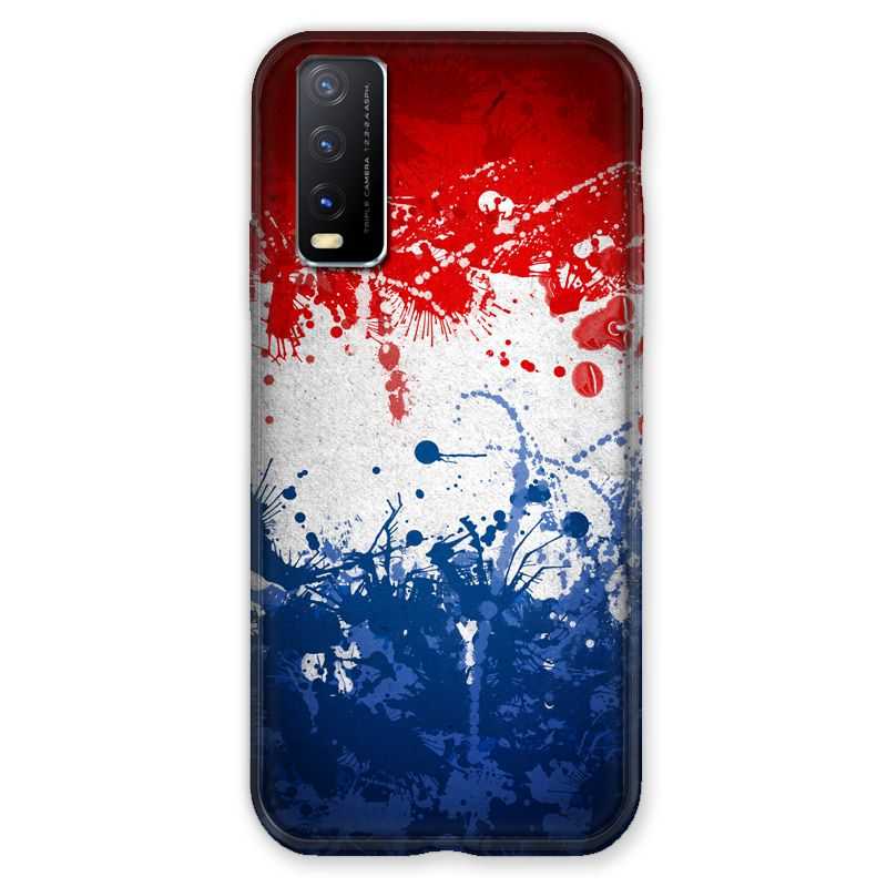 Coque Pour Vivo Y20S France Eclaboussure