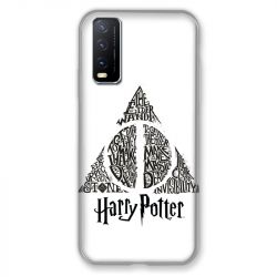 Coque Pour Vivo Y20S WB License Harry Potter Triangle Blanc