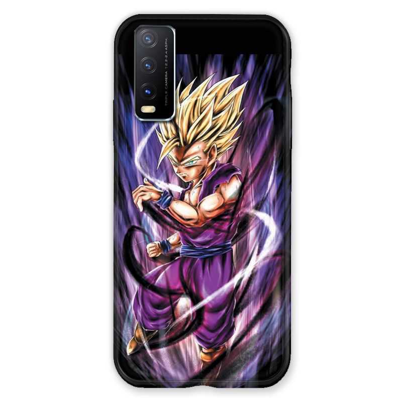 Coque Pour Vivo Y20S Manga Dragon Ball Sangohan Violet