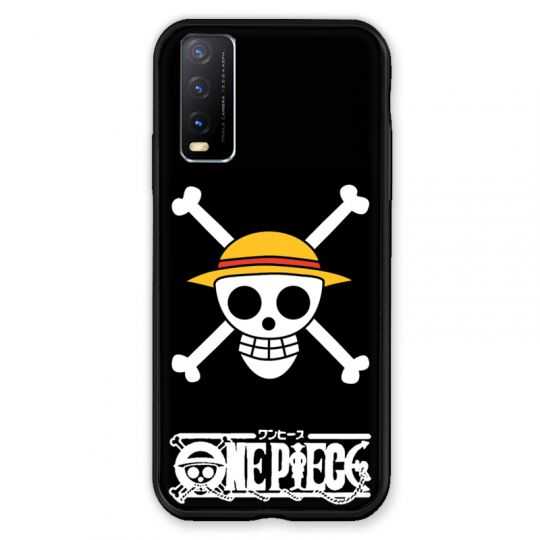 Coque Pour Vivo Y20S Manga One Piece Tete de Mort