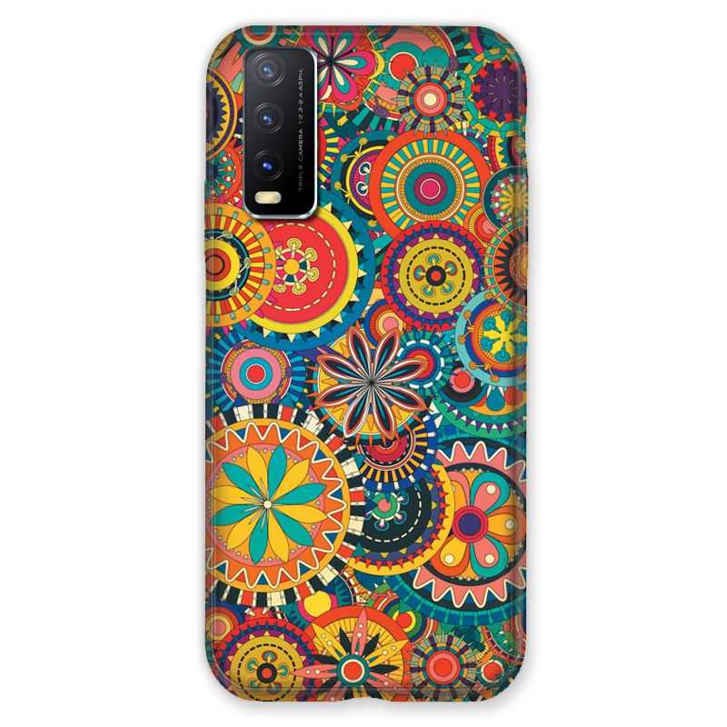 Coque Pour Vivo Y20S Psychedelic Roue