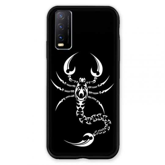 Coque Pour Vivo Y20S Scorpion Noir
