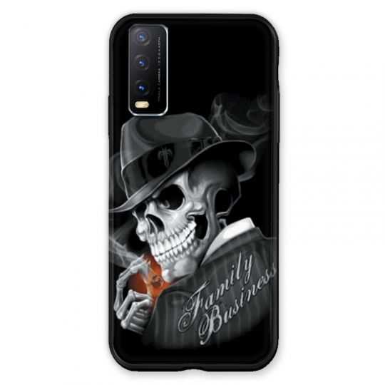 Coque Pour Vivo Y20S Tete de Mort family business