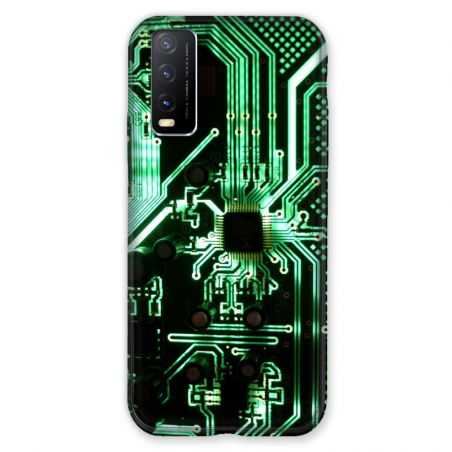 Coque Pour Vivo Y20S Trompe Oeil Composant