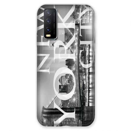 Coque Pour Vivo Y20S Amerique USA New York