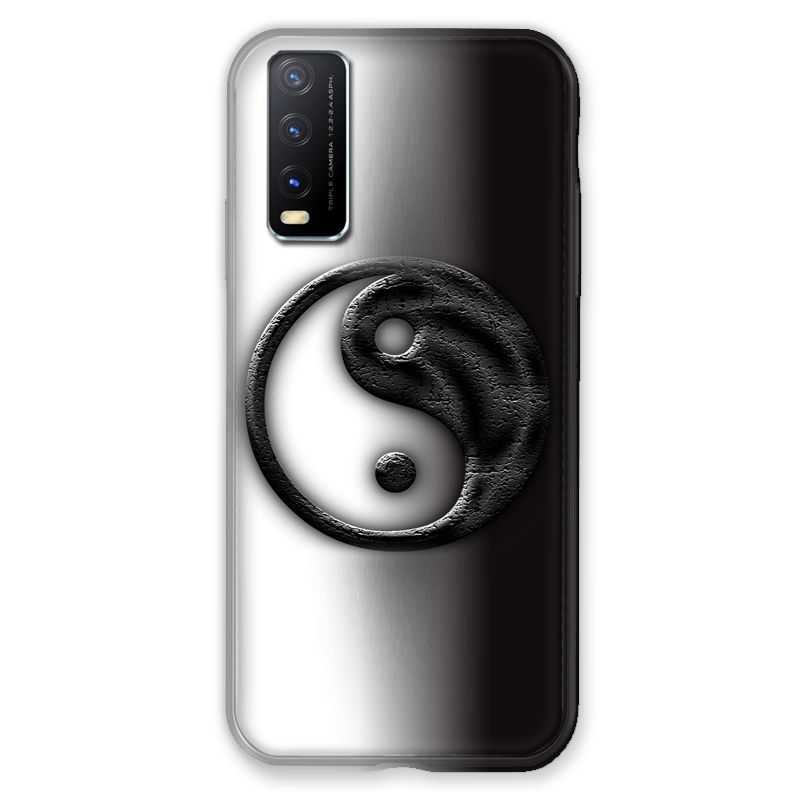 Coque Pour Vivo Y20S Yin Yang 3d