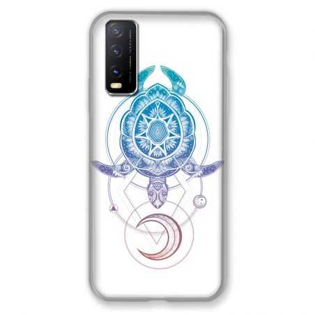 Coque Pour Vivo Y11S Animaux Maori Tortue Color