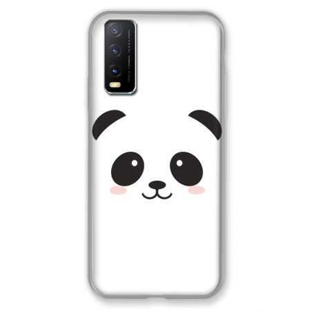 Coque Pour Vivo Y11S Panda Blanc