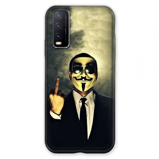 Coque Pour Vivo Y11S Anonymous Doigt