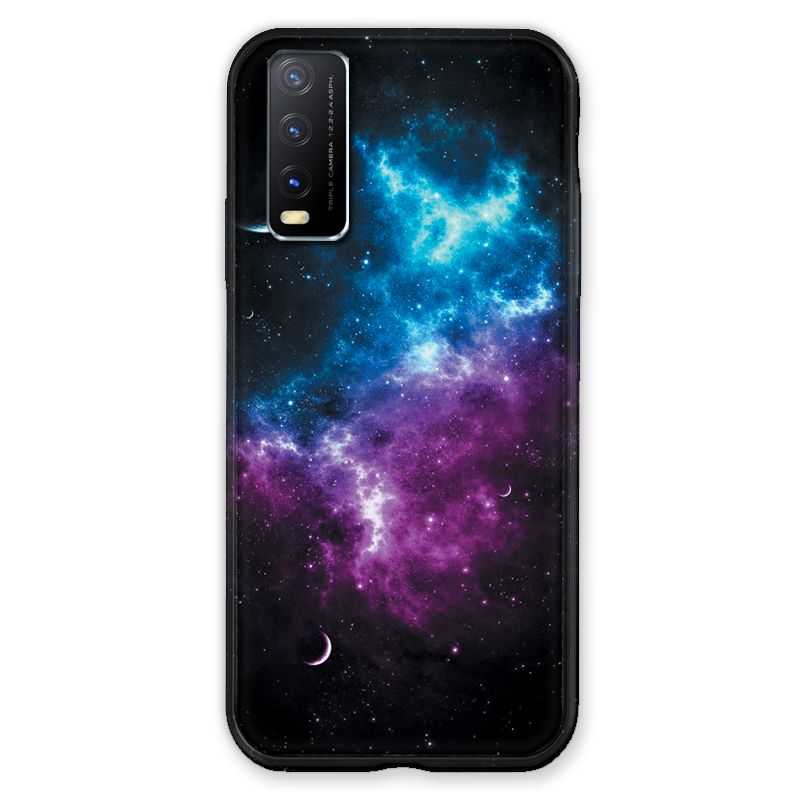Coque Pour Vivo Y11S Univers Bleu Violet