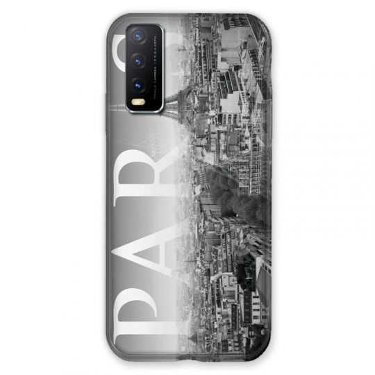 Coque Pour Vivo Y11S France Paris Vintage