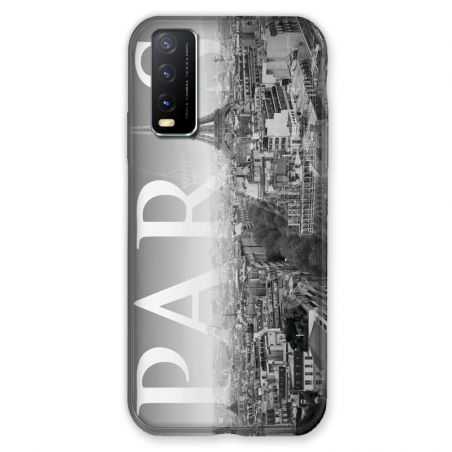Coque Pour Vivo Y11S France Paris Vintage