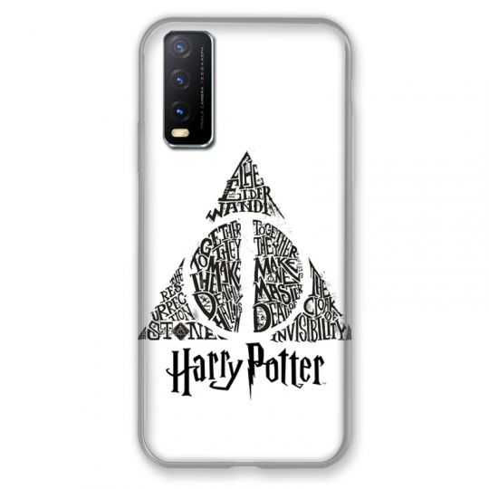 Coque Pour Vivo Y11S WB License Harry Potter Triangle Blanc