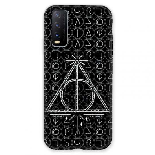 Coque Pour Vivo Y11S WB License Harry Potter Triangle noir