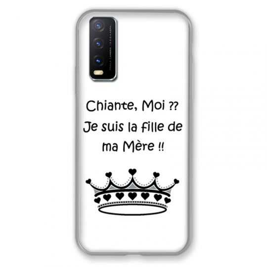 Coque Pour Vivo Y11S Humour Moi Chiante