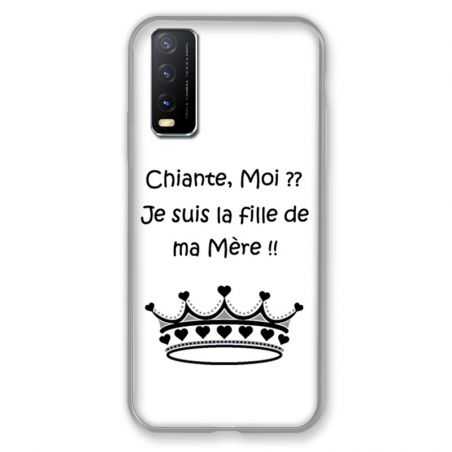 Coque Pour Vivo Y11S Humour Moi Chiante