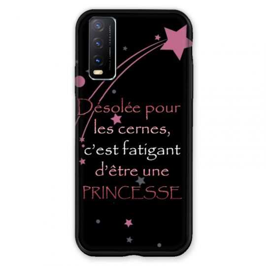 Coque Pour Vivo Y11S Humour Princesse