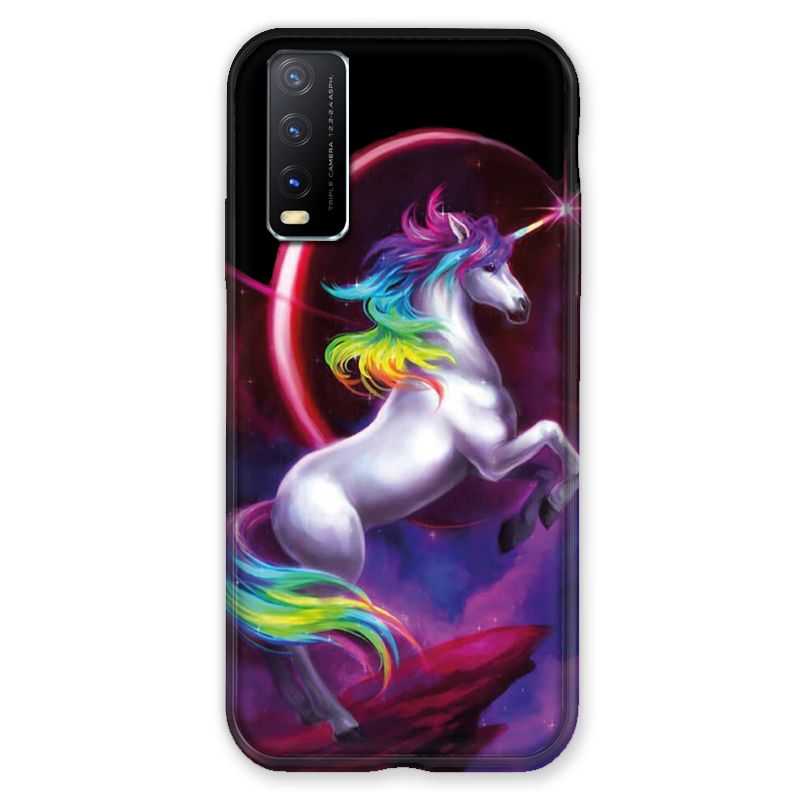 Coque Pour Vivo Y11S Licorne Arc en ciel