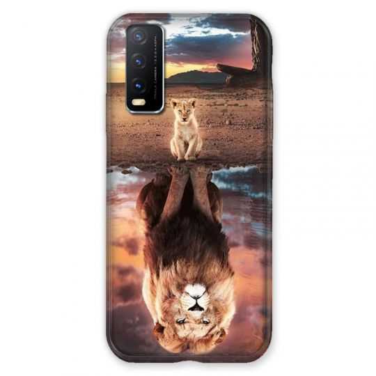 Coque Pour Vivo Y11S Lion Reflet