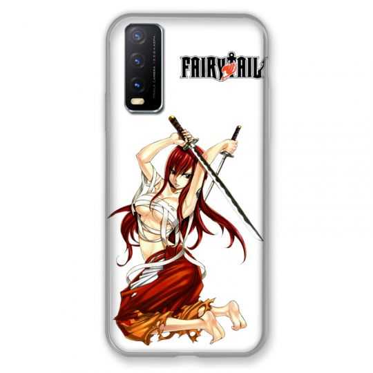 Coque Pour Vivo Y11S Manga Fairy Tail Erza