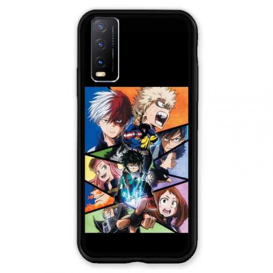 Coque Pour Vivo Y11S Manga My Hero Academia Noir