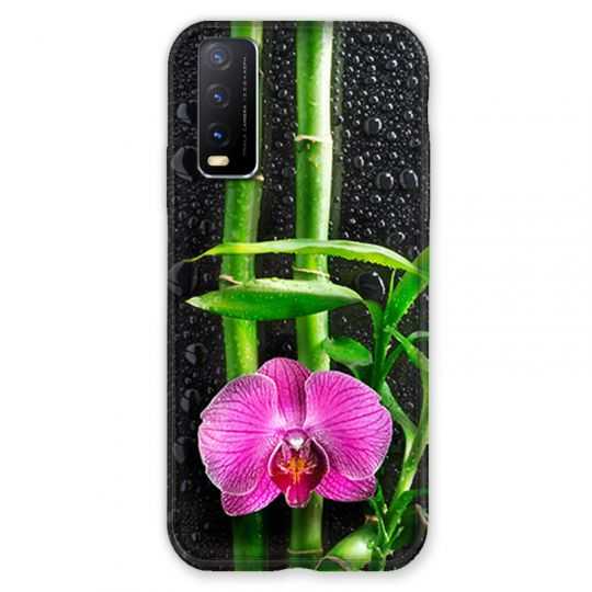 Coque Pour Vivo Y11S Orchidee Bambou