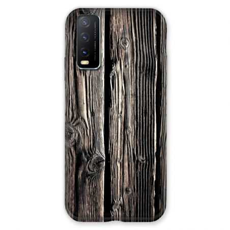 Coque Pour Vivo Y11S Texture Bois