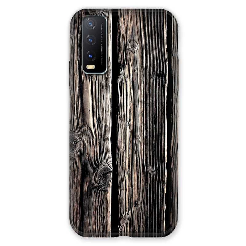 Coque Pour Vivo Y11S Texture Bois