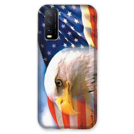 Coque Pour Vivo Y11S Amerique USA Aigle