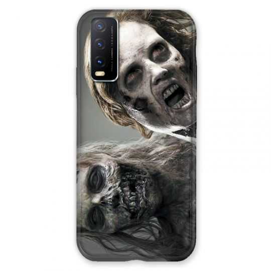 Coque Pour Vivo Y11S Zombie Blanc
