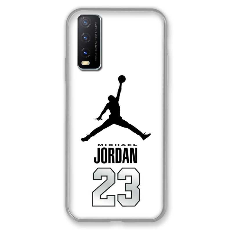 Coque Pour Vivo Y11S Jordan 23 Blanc