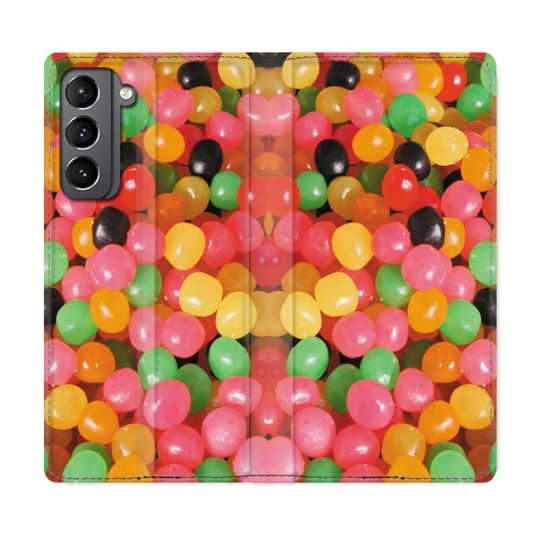 Housse Cuir Portefeuille Pour Samsung Galaxy S21 Dragibus