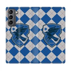 Housse Cuir Portefeuille Pour Samsung Galaxy S21 WB License Harry Potter Ravenclaw