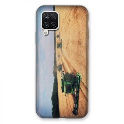 Coque Pour Samsung Galaxy A12 Agriculture Moissonneuse