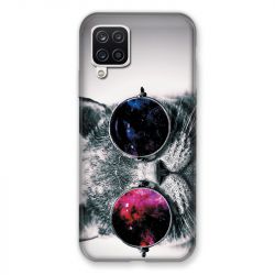 Coque Pour Samsung Galaxy A12 Chat Fashion