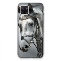 Coque Pour Samsung Galaxy A12 Cheval Blanc