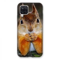 Coque Pour Samsung Galaxy A12 Ecureuil Face
