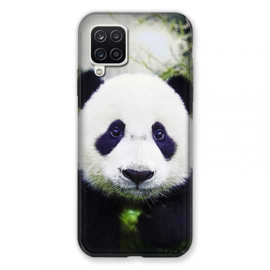 Coque Pour Samsung Galaxy A12 Panda Color