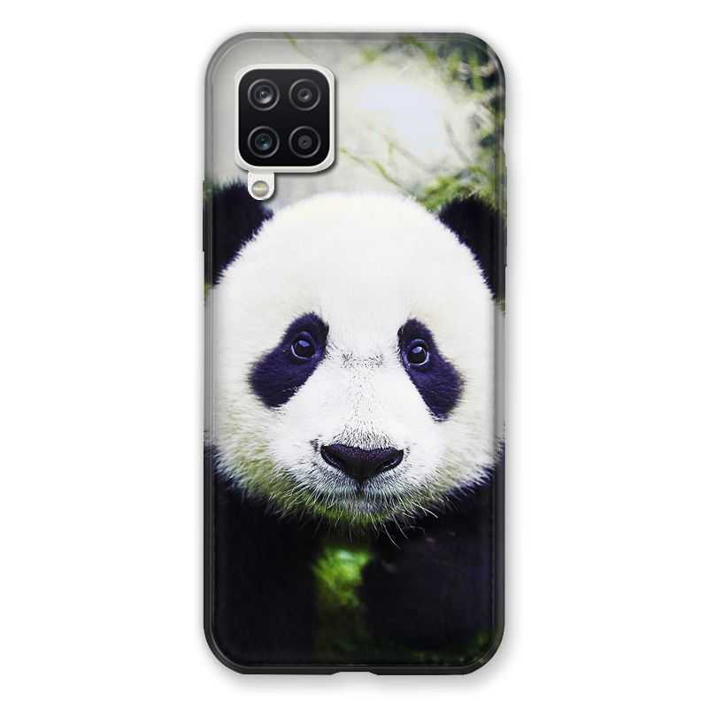 Coque Pour Samsung Galaxy A12 Panda Color