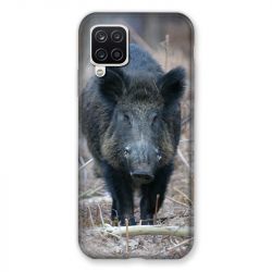 Coque Pour Samsung Galaxy A12 Sanglier Pin