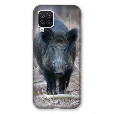 Coque Pour Samsung Galaxy A12 Sanglier Pin