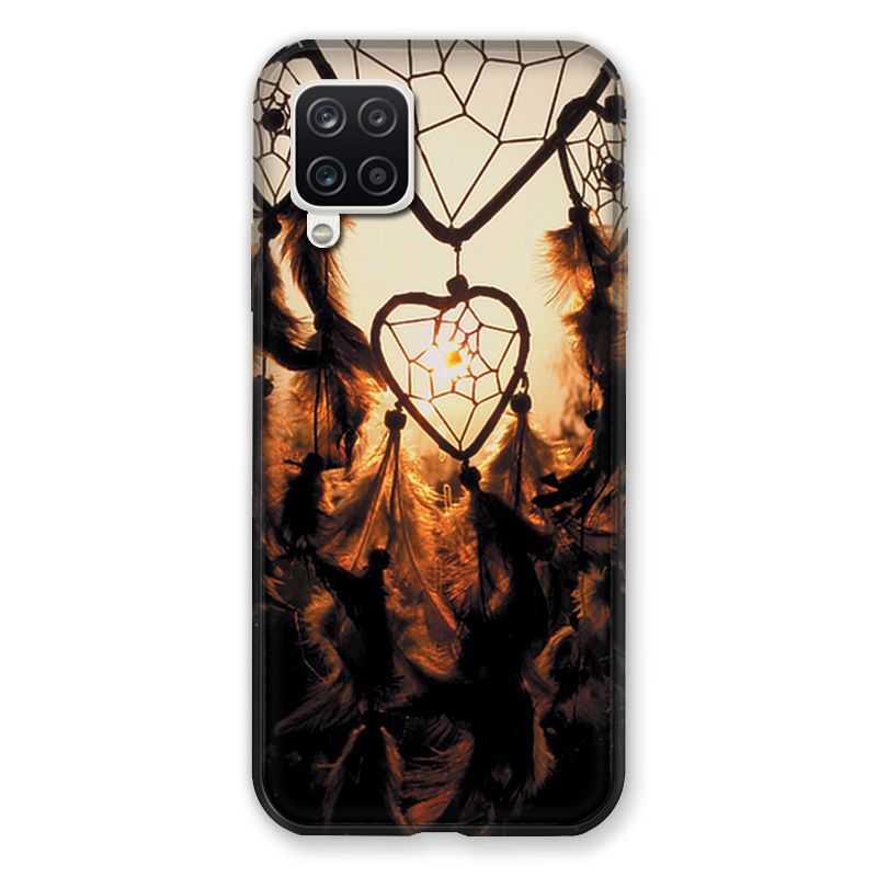 Coque Pour Samsung Galaxy A12 Attrape Reve Noir