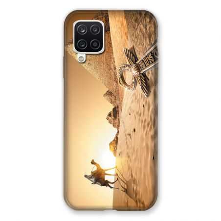 Coque Pour Samsung Galaxy A12 Egypte Chameau