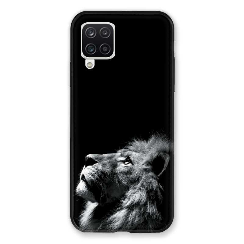 Coque Pour Samsung Galaxy A12 Roi Lion