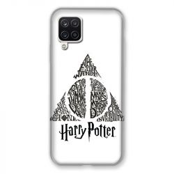 Coque Pour Samsung Galaxy A12 WB License Harry Potter Triangle Blanc
