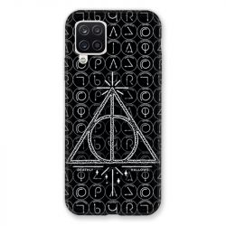 Coque Pour Samsung Galaxy A12 WB License Harry Potter Triangle noir